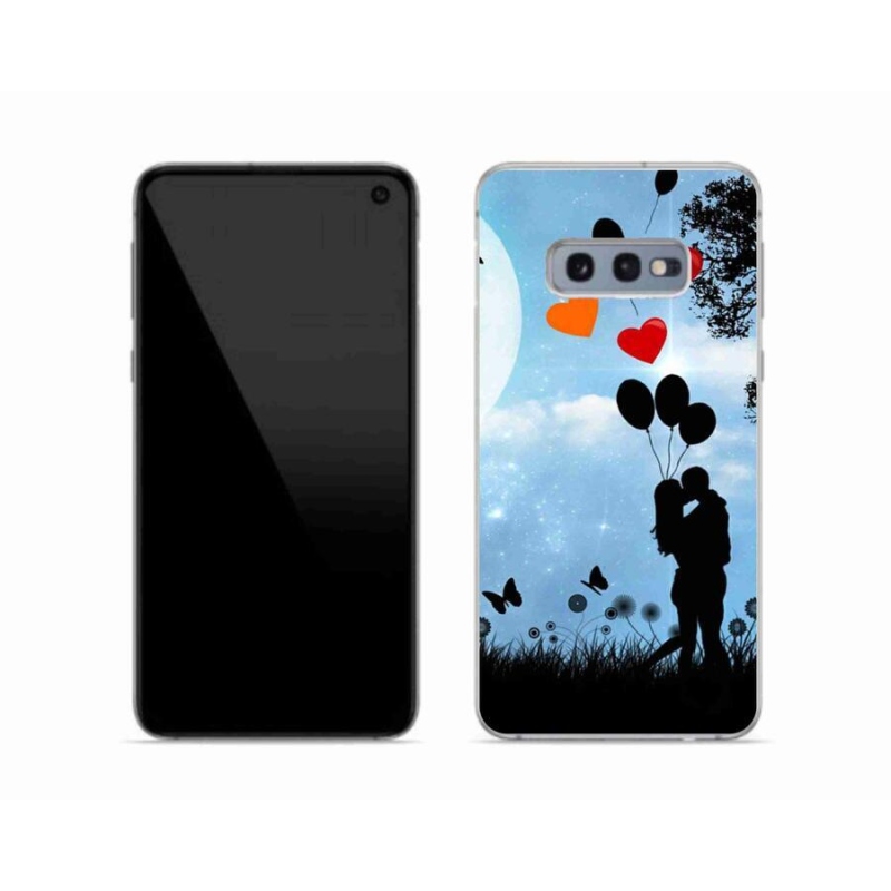 Gél tok mmCase mobiltelefonhoz Samsung Galaxy S10e - szerelmes pár