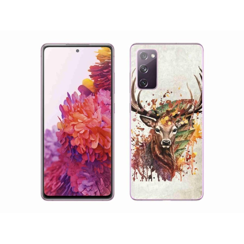 Gél tok mmCase a Samsung Galaxy S20 FE készülékhez - szarvas 1