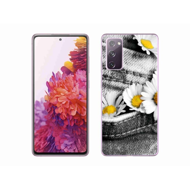 Gél tok mmCase mobiltelefonhoz Samsung Galaxy S20 FE - százszorszépek