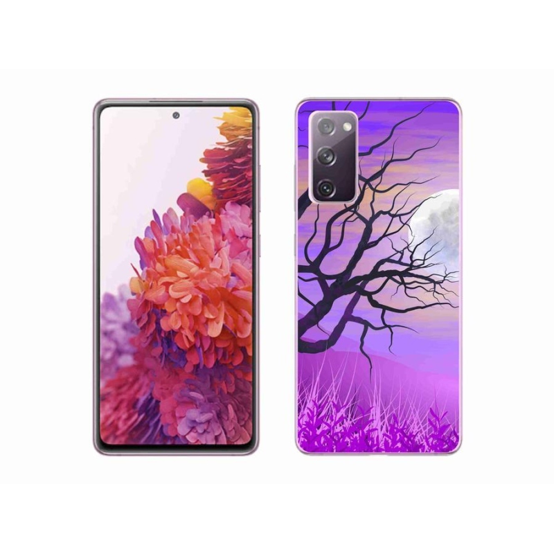 Gél tok mmCase Samsung Galaxy S20 FE készülékhez - rajzfilmes kidőlt fa