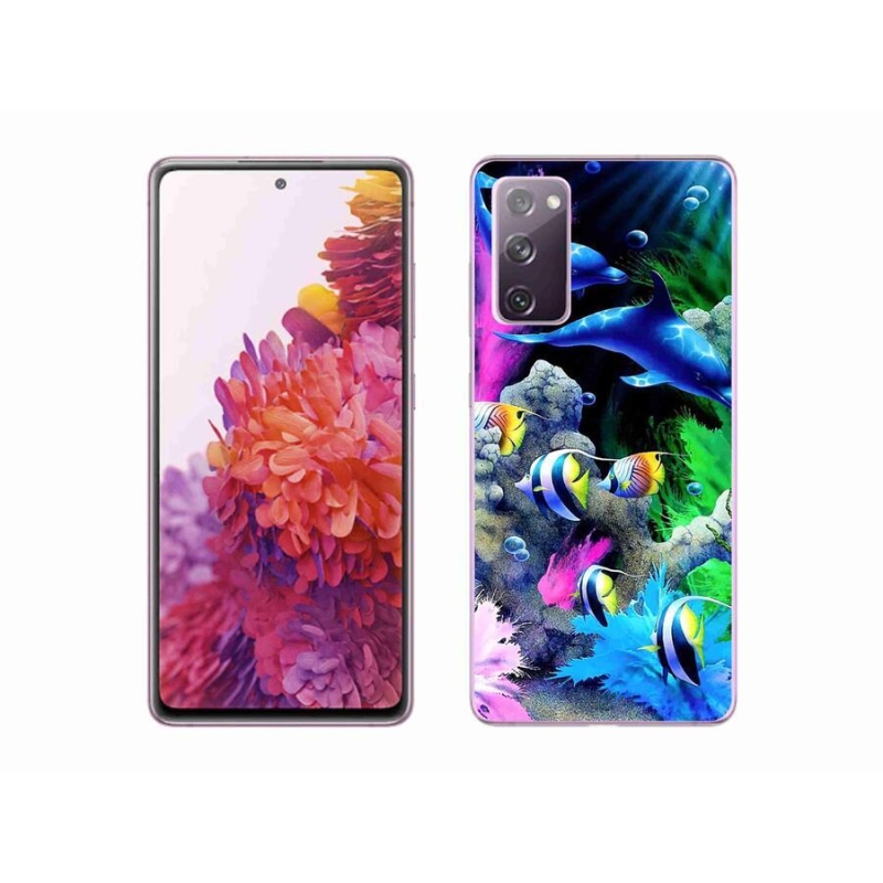 Gél tok mmCase Samsung Galaxy S20 FE készülékhez - tengeri világ
