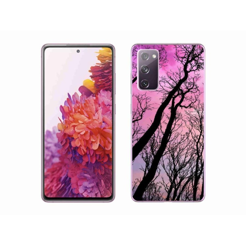 Gél tok mmCase a Samsung Galaxy S20 FE készülékhez - kidőlt fák