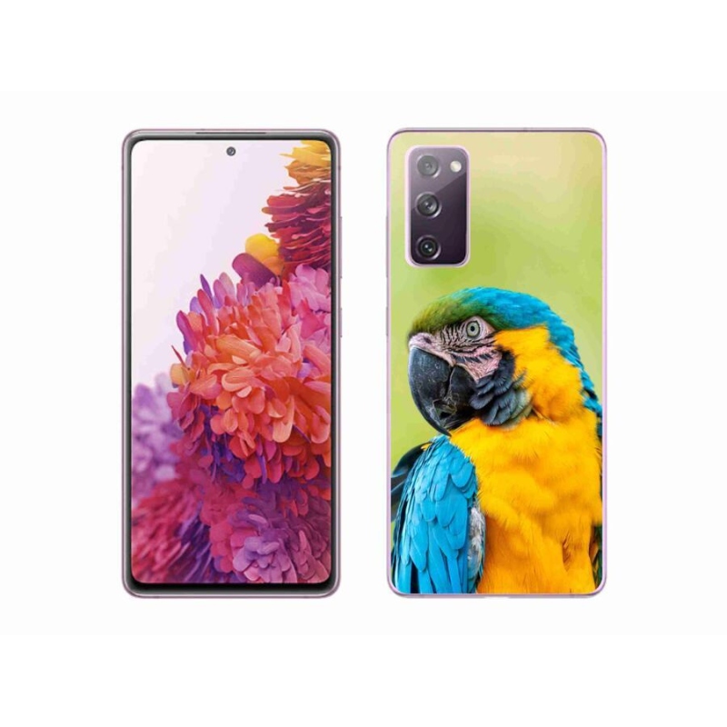 Gél tok mmCase Samsung Galaxy S20 FE készülékhez - papagáj ara 2