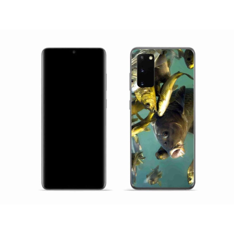 Gél tok mmCase mobiltelefonhoz Samsung Galaxy S20 - halak iskolája