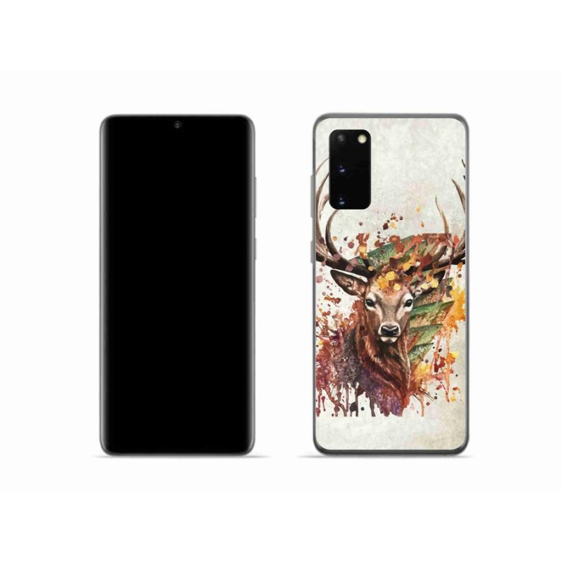 Gél tok mmCase a Samsung Galaxy S20 készülékhez - szarvas 1