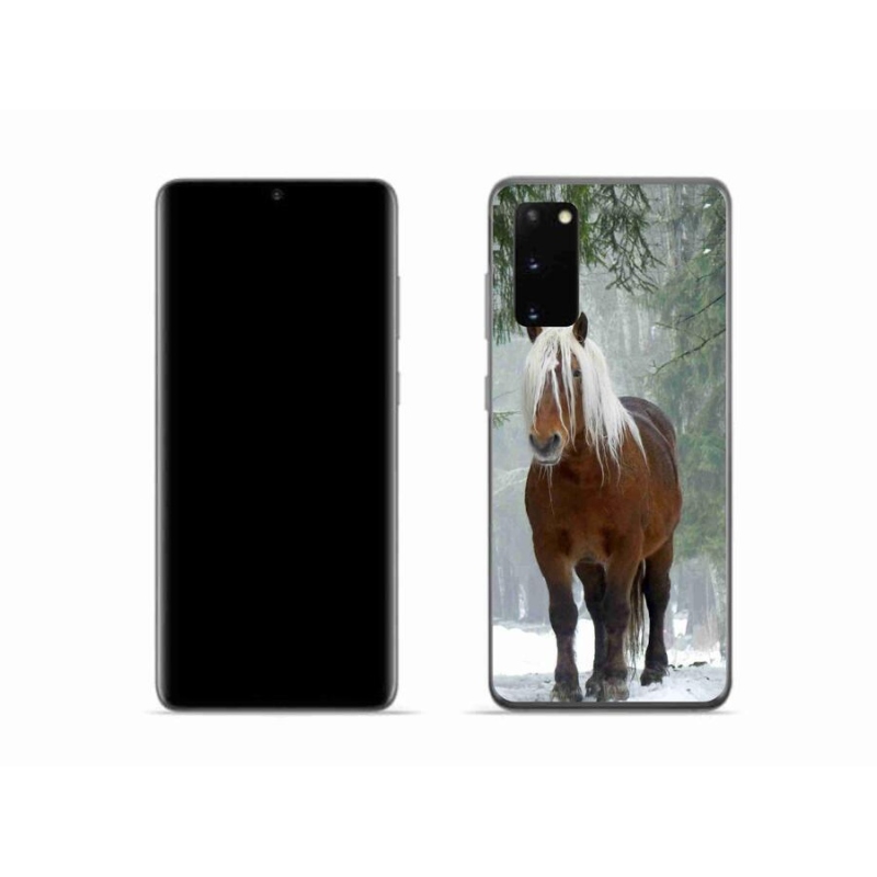 Gél tok mmCase a Samsung Galaxy S20 készülékhez - ló az erdőben