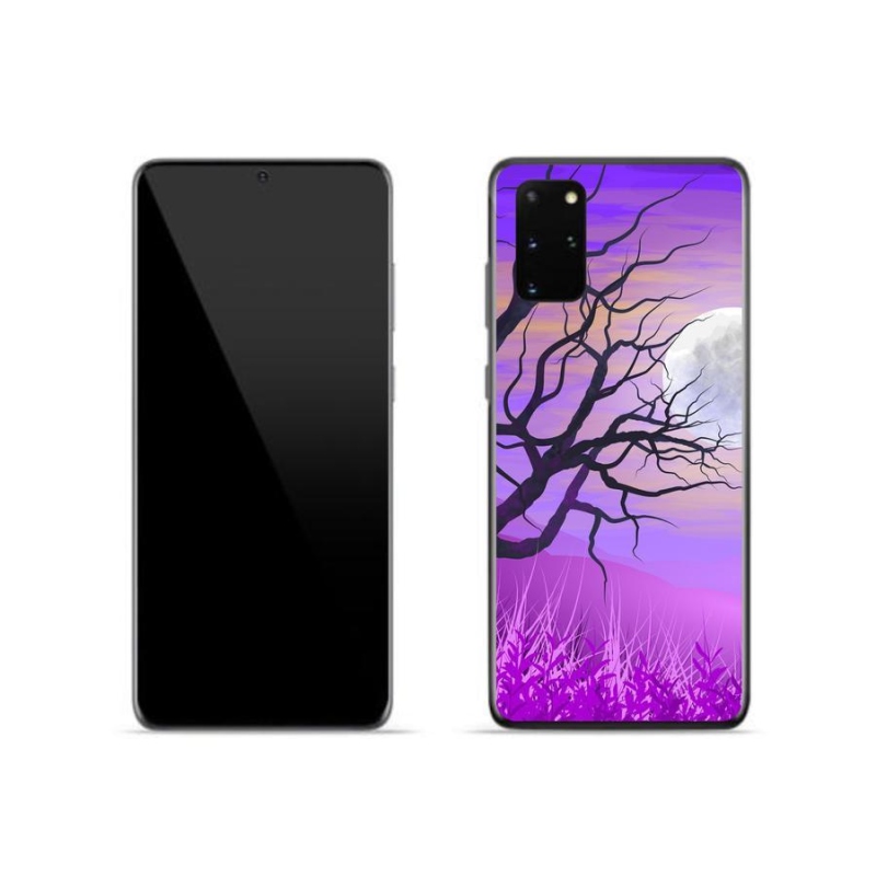 Gél tok mmCase Samsung Galaxy S20 Plus készülékhez - rajzfilmes kidőlt fa