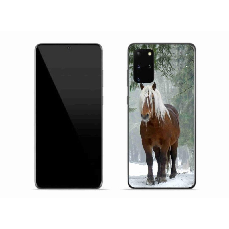 Gél tok mmCase mobiltelefonhoz Samsung Galaxy S20 Plus - ló az erdőben
