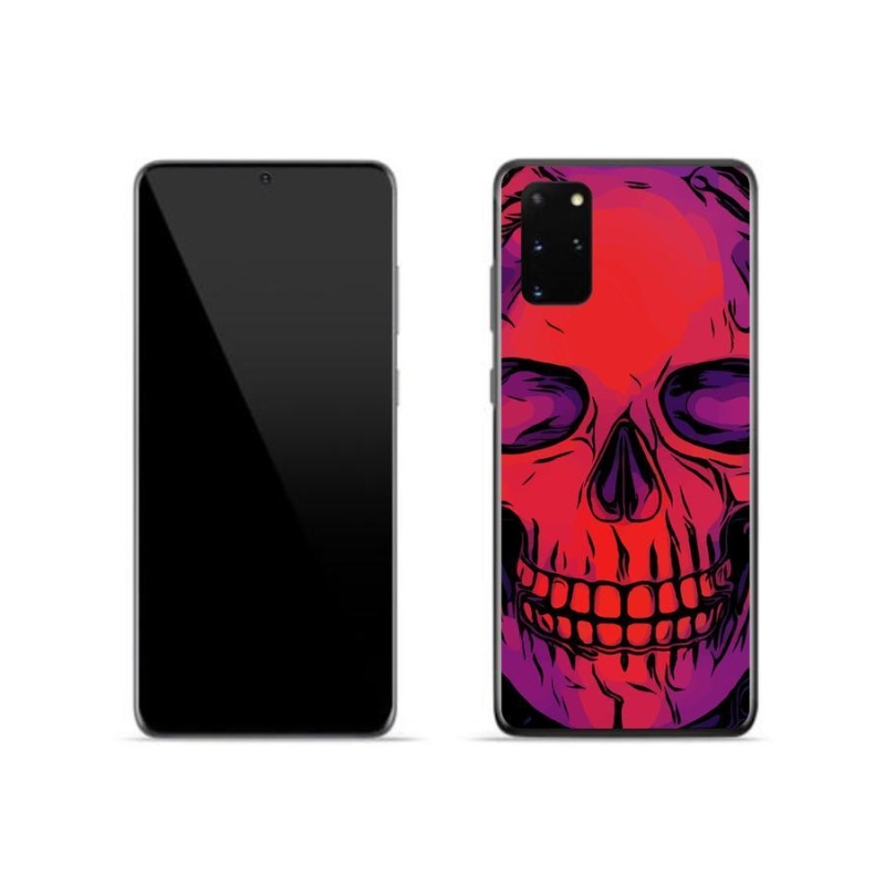 Gél tok mmCase Samsung Galaxy S20 Plus készülékhez - koponya