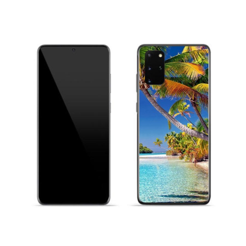 Gél tok mmCase Samsung Galaxy S20 Plus készülékhez - tengerparti tengerpart
