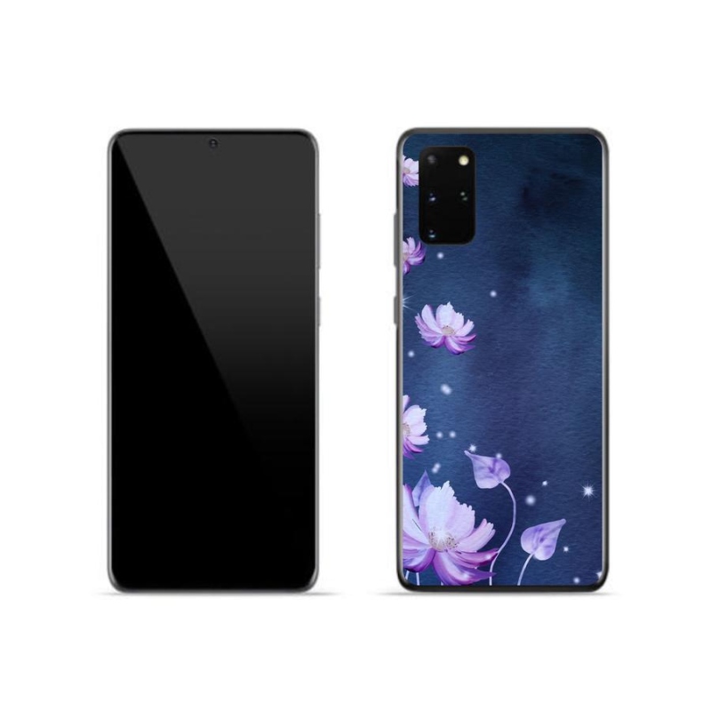 Gél tok mmCase mobiltelefonhoz Samsung Galaxy S20 Plus - hulló virágok