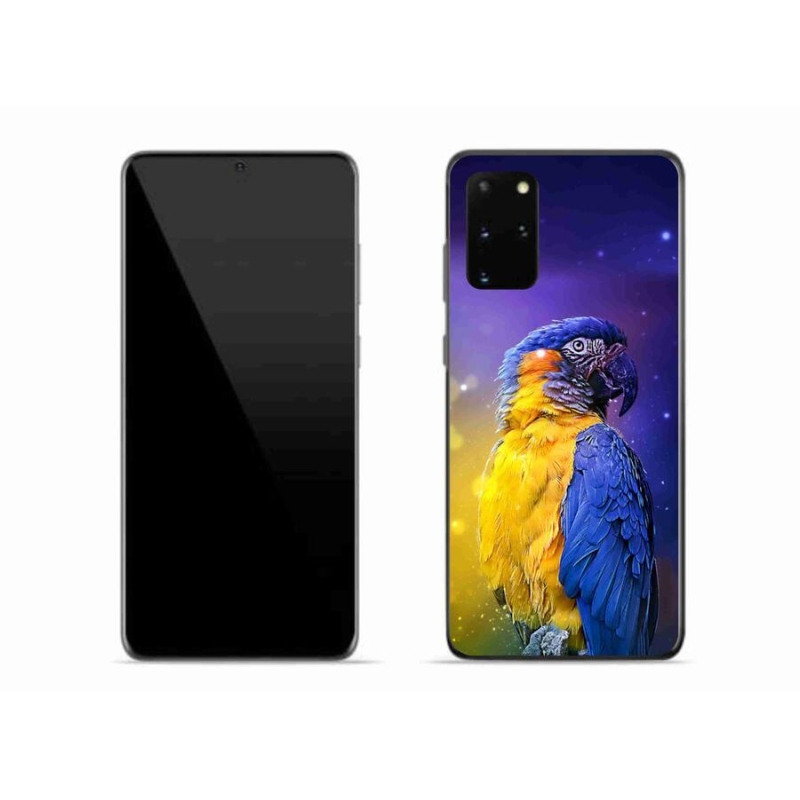 Gél tok mmCase Samsung Galaxy S20 Plus készülékhez - papagáj ara 1
