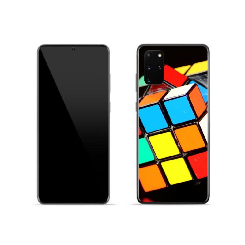 Gél tok mmCase Samsung Galaxy S20 Plus készülékhez - Rubik-kocka