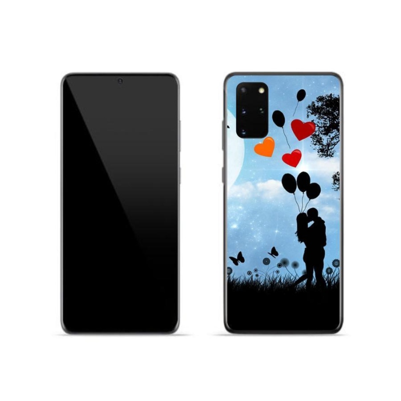 Gél tok mmCase mobiltelefonhoz Samsung Galaxy S20 Plus - szerelmes pár
