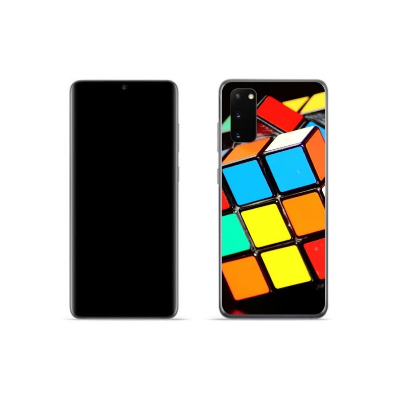 Gél tok mmCase Samsung Galaxy S20 készülékhez - Rubik-kocka