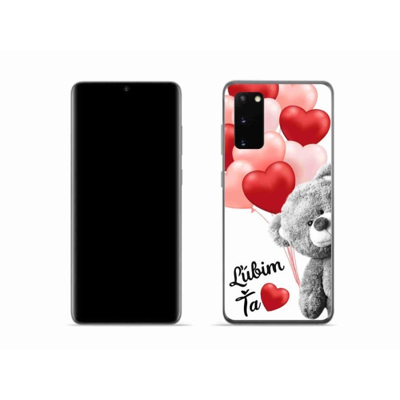 Gél tok mmCase Samsung Galaxy S20 készülékhez - I love you en