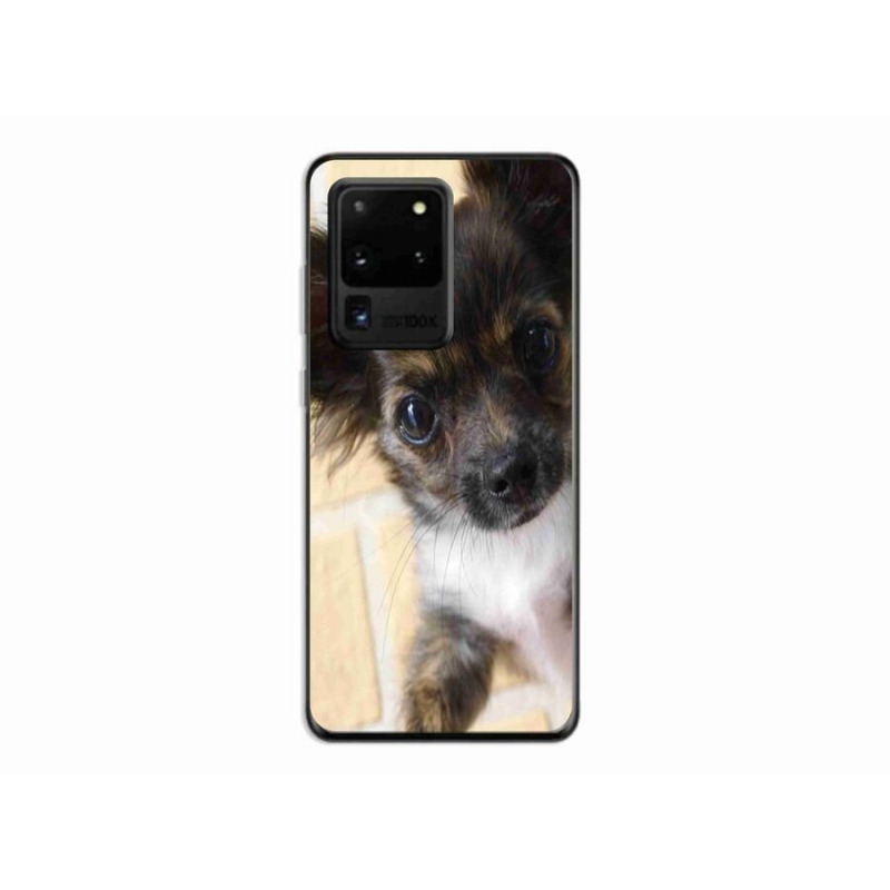 Gél tok mmCase mobiltelefonhoz Samsung Galaxy S20 Ultra - chihuahua 2