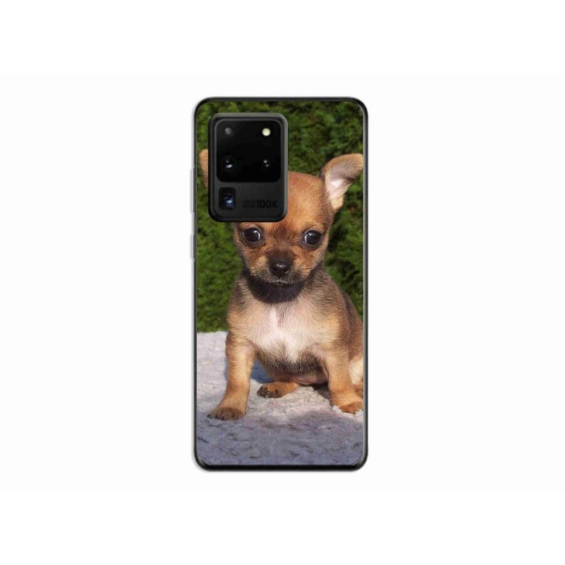 Gél tok mmCase mobil Samsung Galaxy S20 Ultra - chihuahua 3