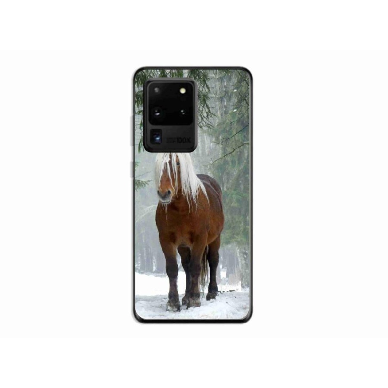 Gél tok mmCase a Samsung Galaxy S20 Ultra készülékhez - ló az erdőben