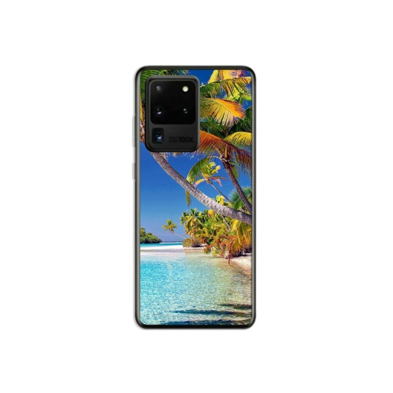Gél tok mmCase a Samsung Galaxy S20 Ultra készülékhez - tengerparton