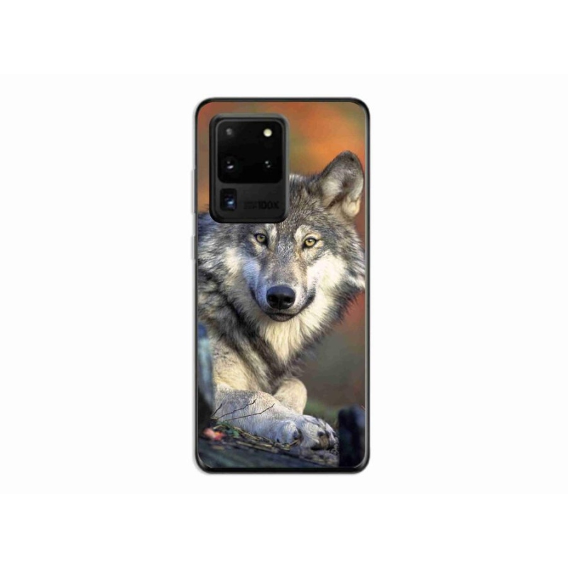 Gél tok mmCase a Samsung Galaxy S20 Ultra készülékhez - farkas