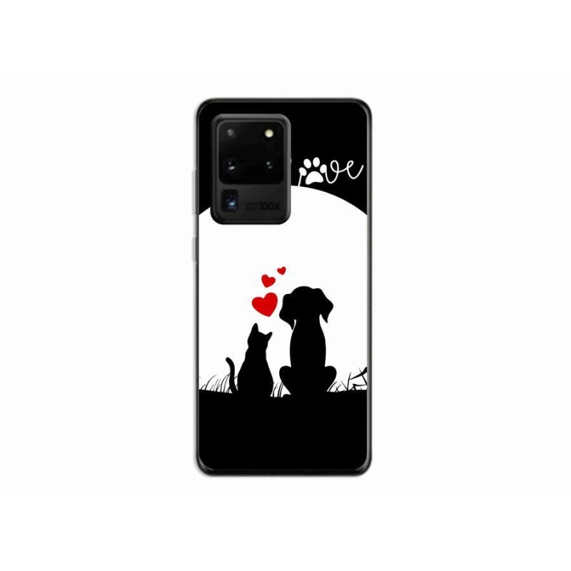 Gél tok mmCase Samsung Galaxy S20 Ultra készülékhez - állatszerelem