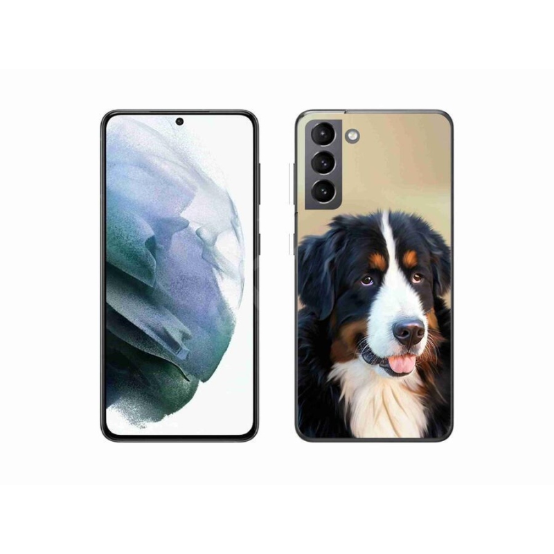Gél tok mmCase mobiltelefonhoz Samsung Galaxy S21 - Berni hegyi kutya