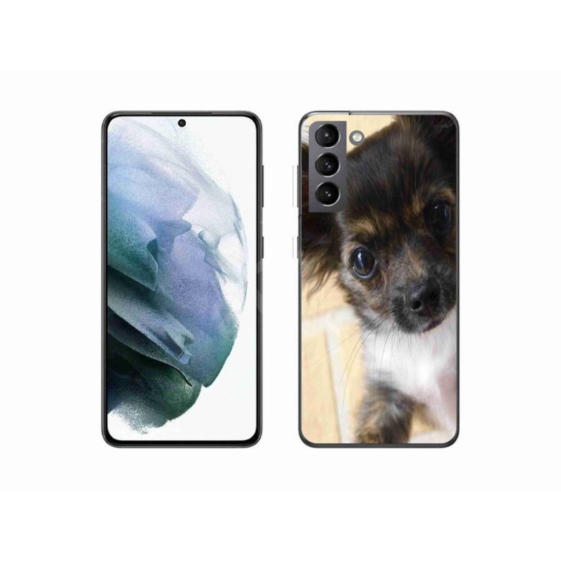 Gél tok mmCase mobiltelefonhoz Samsung Galaxy S21 - chihuahua 2