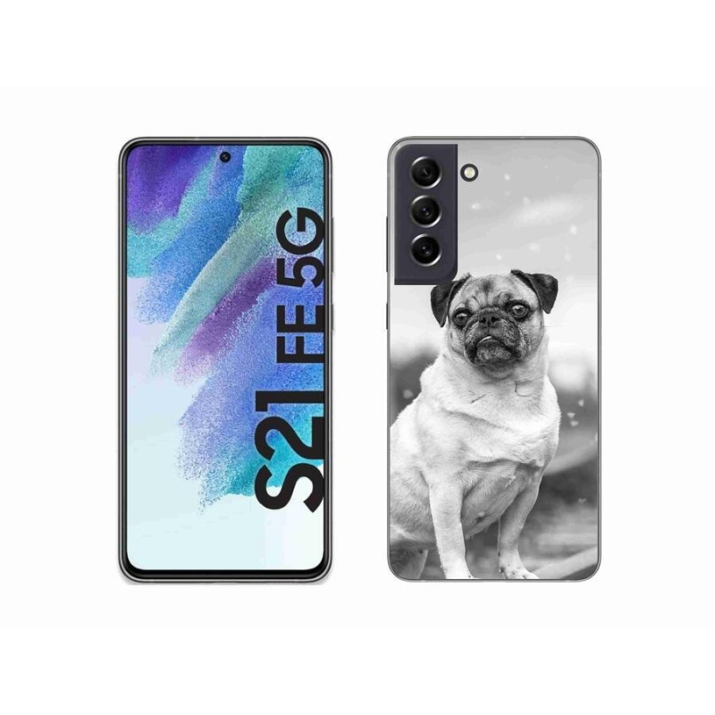 Gél tok mmCase Samsung Galaxy S21 FE 5G - mopsz - mopsz