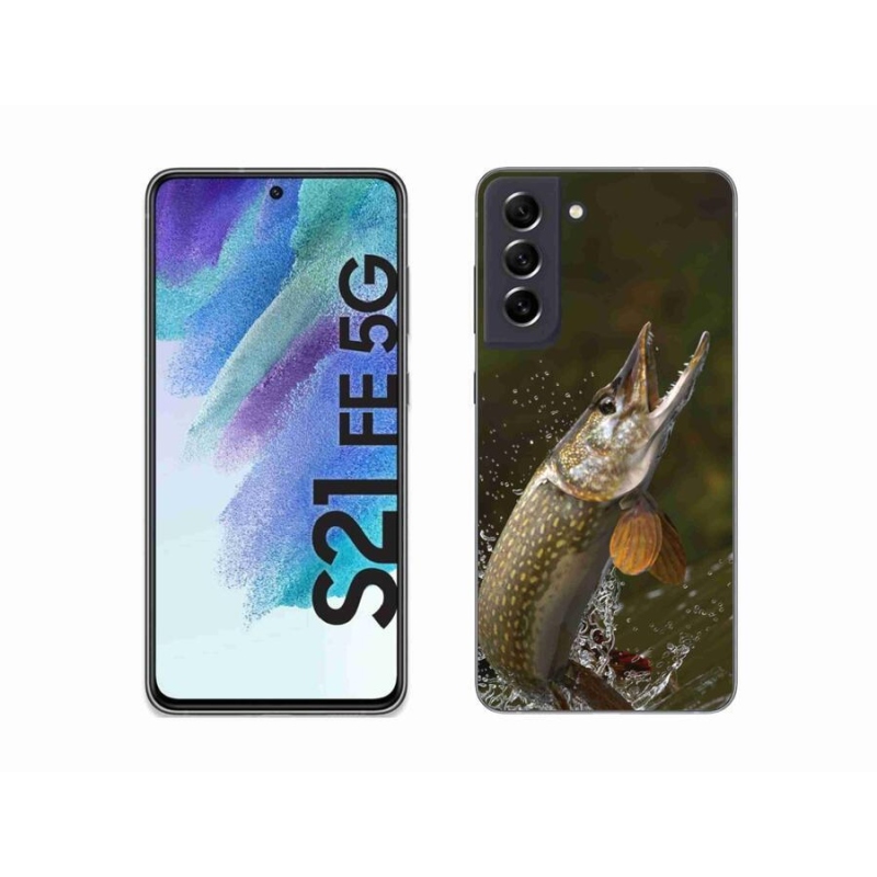 Gél tok mmCase a Samsung Galaxy S21 FE 5G készülékhez - csuka