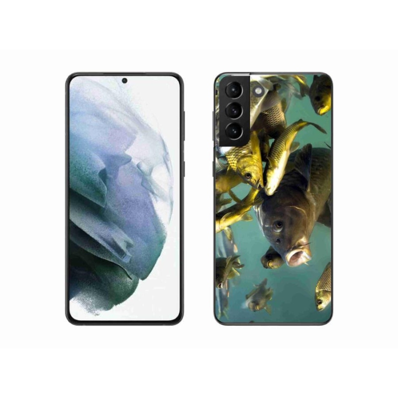 Gél tok mmCase Samsung Galaxy S21 Plus készülékhez - halak hada