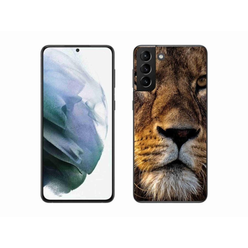Gél tok mmCase Samsung Galaxy S21 Plus készülékhez - oroszlán
