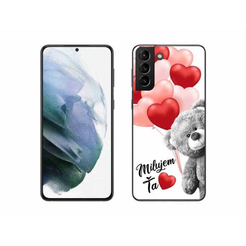 Gél tok mmCase a Samsung Galaxy S21 Plus készülékhez - I love you