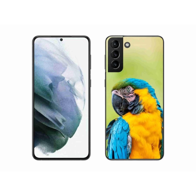 Gél tok mmCase Samsung Galaxy S21 Plus készülékhez - papagáj ara 2