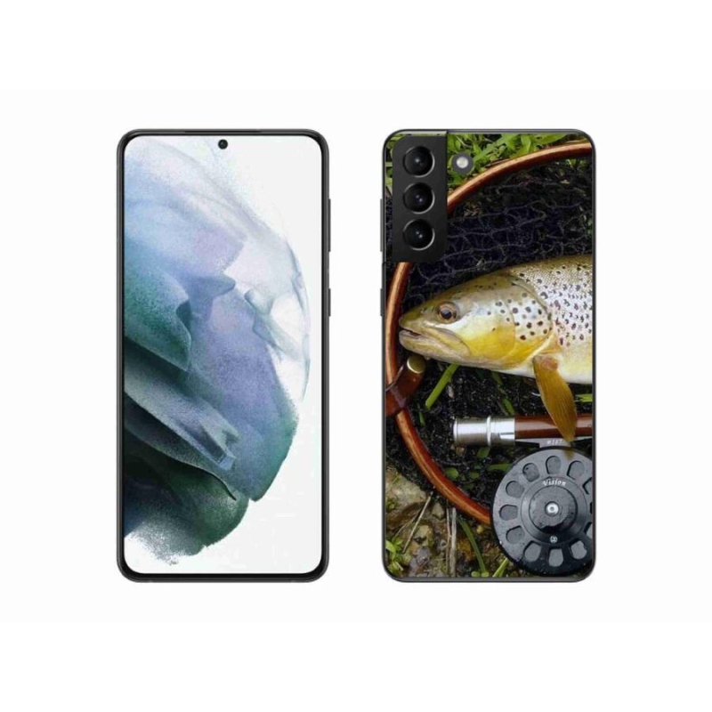 Gél tok mmCase mobiltelefonhoz Samsung Galaxy S21 Plus - pisztráng 2