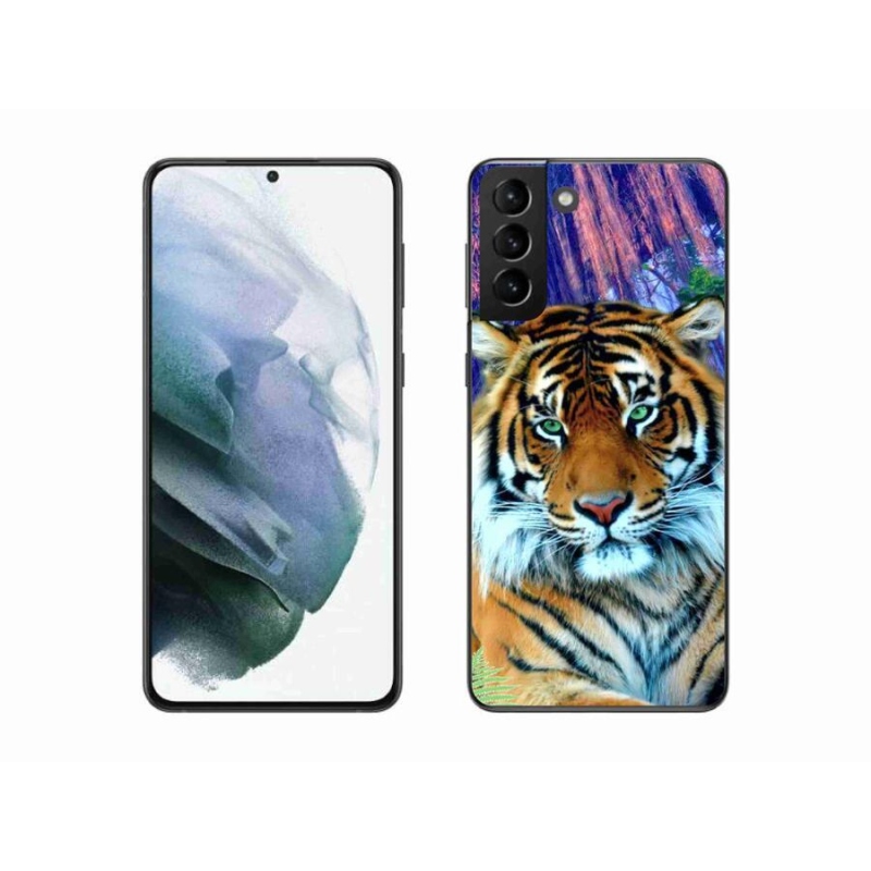 Gél tok mmCase Samsung Galaxy S21 Plus készülékhez - tigris