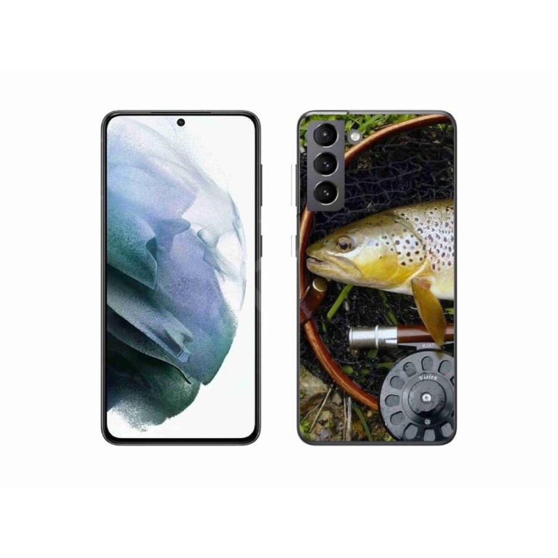 Gél tok mmCase mobiltelefonhoz Samsung Galaxy S21 - pisztráng 2