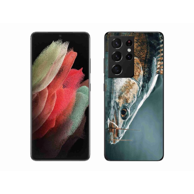 Gél tok mmCase a Samsung Galaxy S21 Ultra 5G készülékhez - ananász