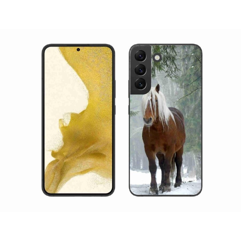 Gél tok mmCase Samsung Galaxy S22+ 5G - ló az erdőben