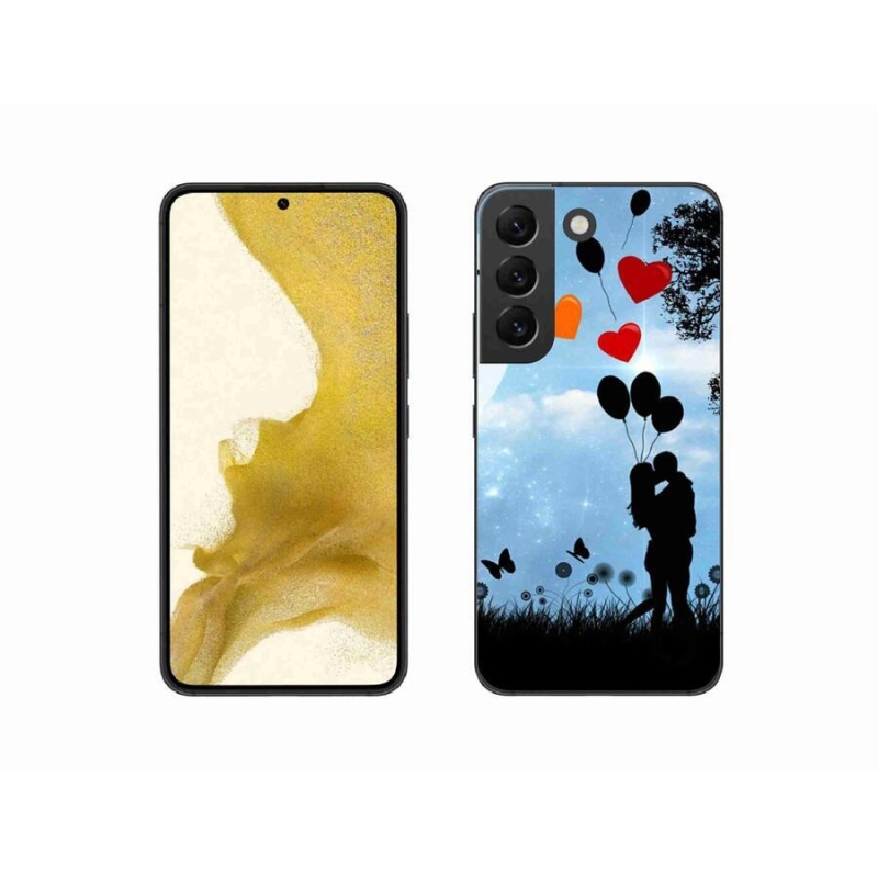 Gél tok mmCase Samsung Galaxy S22 5G - szerelmes pár