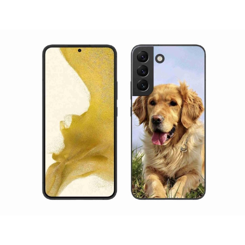 Gél tok mmCase Samsung Galaxy S22+ 5G - arany retriever