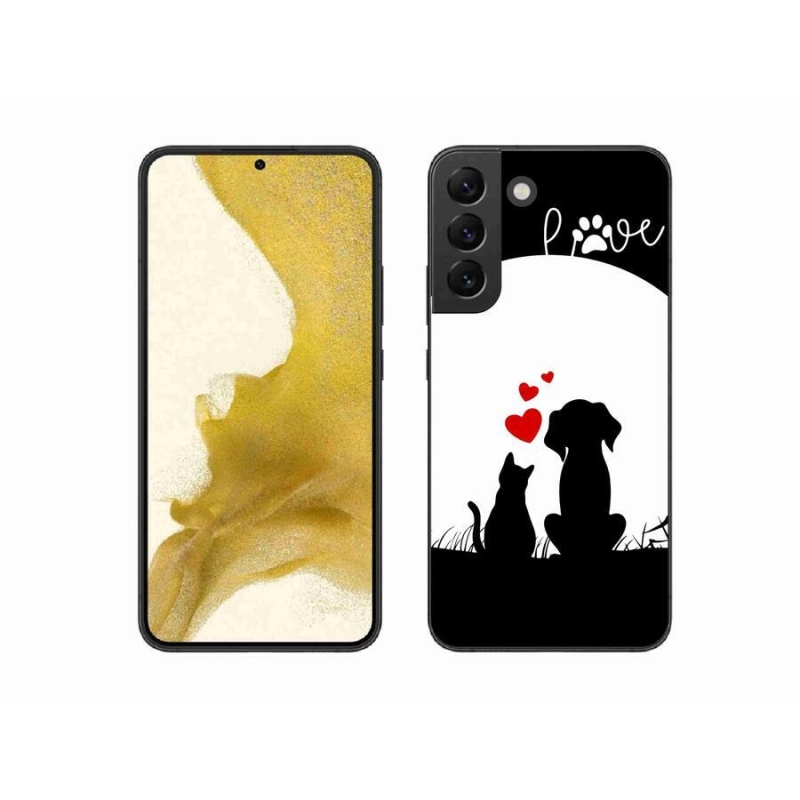 Gél tok mmCase Samsung Galaxy S22+ 5G - állatszeretet
