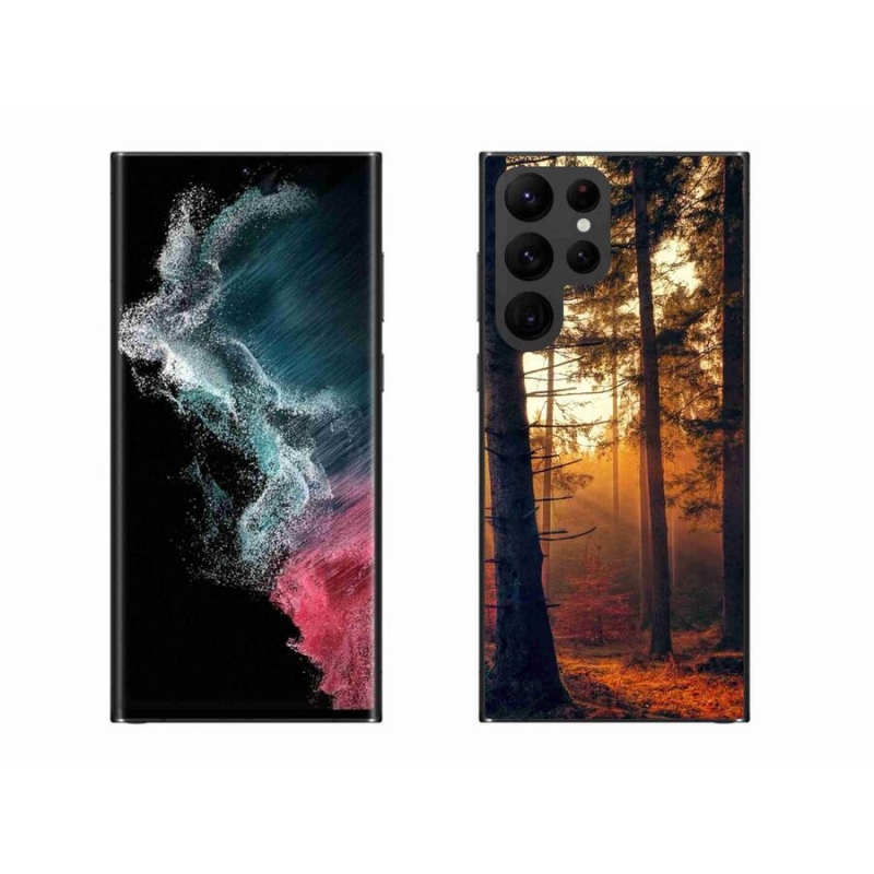 Gél tok mmCase Samsung Galaxy S22 Ultra 5G - erdő