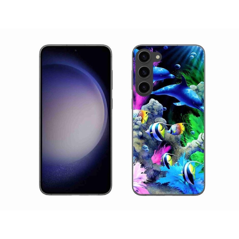 Gél tok mmCase Samsung Galaxy S23+ 5G - tengeri világ