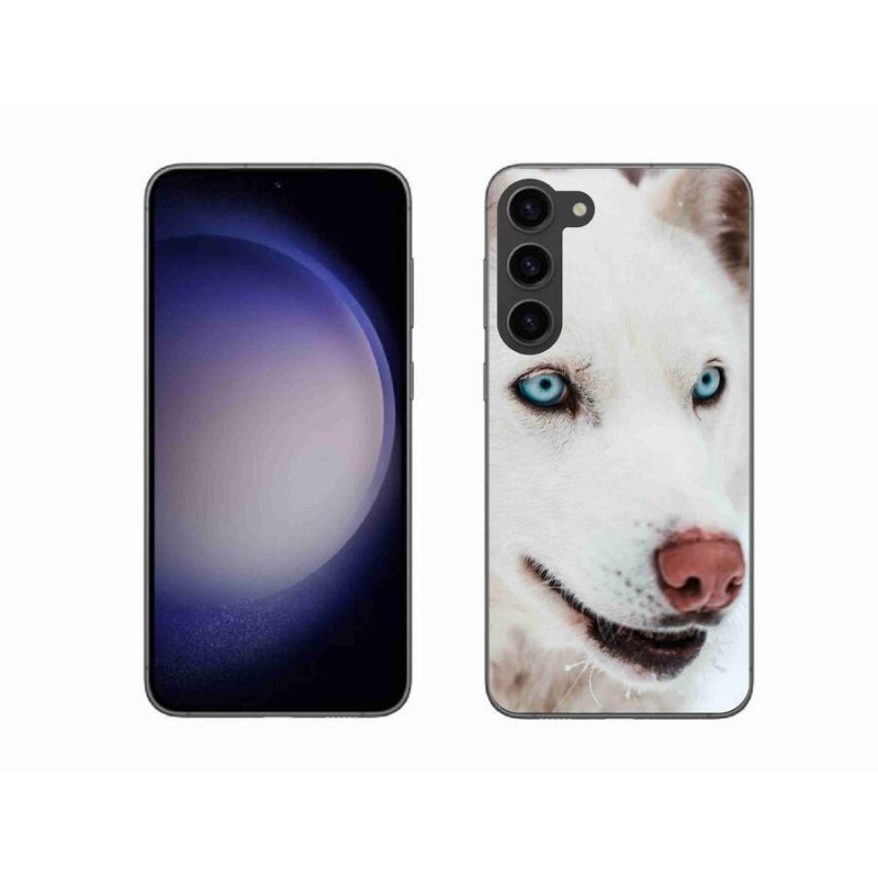Gél tok mmCase a Samsung Galaxy S23+ 5G készülékhez - kutyaszemmel nézve