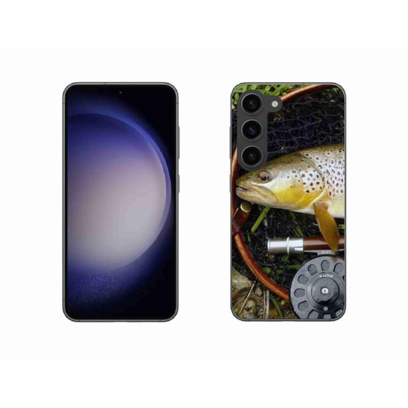 Gél tok mmCase a Samsung Galaxy S23 5G készülékhez - trout 2