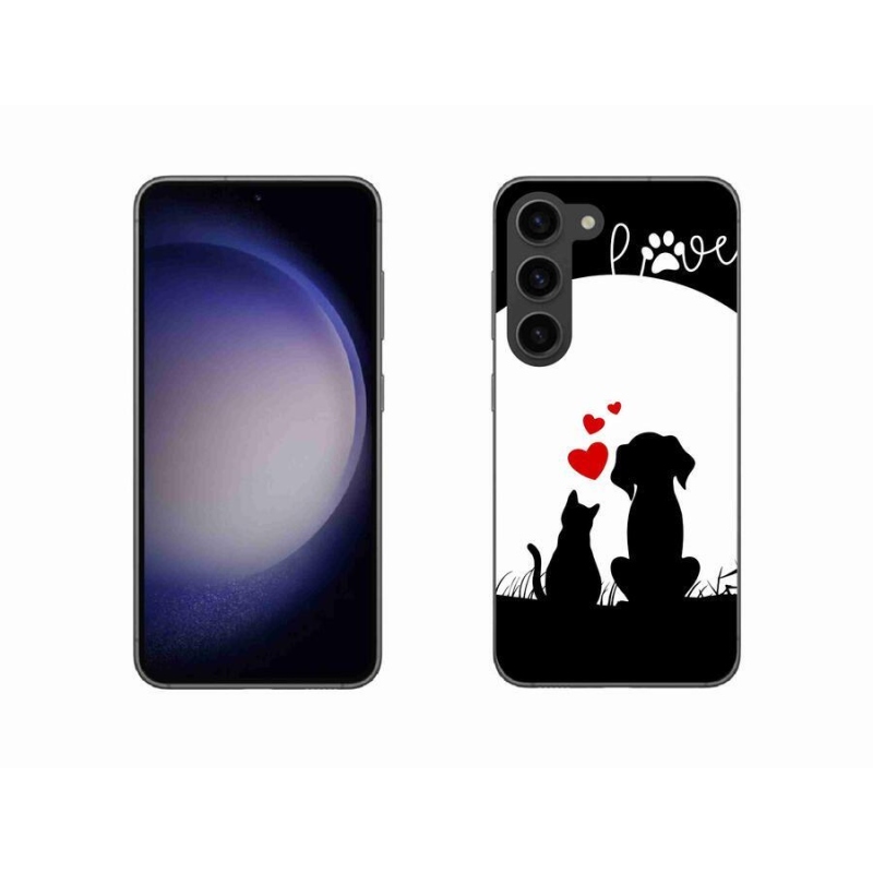 Gél tok mmCase Samsung Galaxy S23 5G - állatszeretet