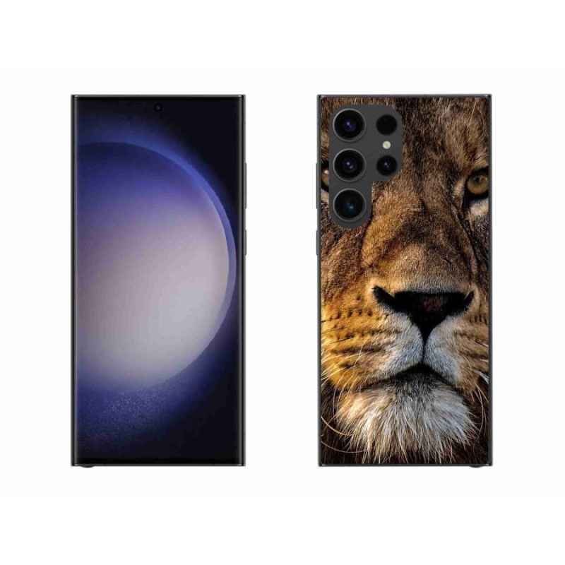 Gél tok mmCase a Samsung Galaxy S23 Ultra 5G készülékhez - oroszlán