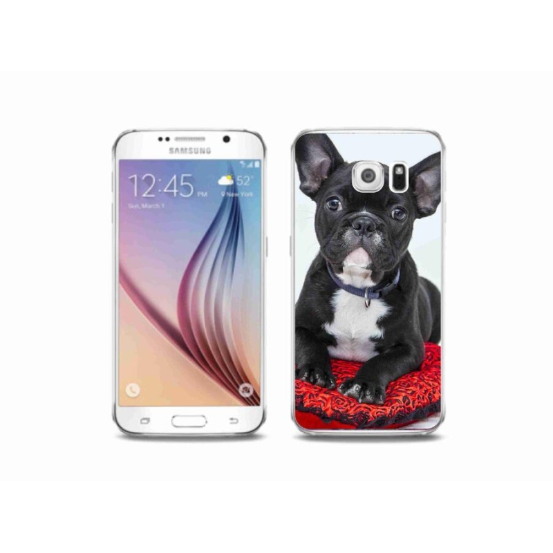 Gél tok mmCase Samsung Galaxy S6 készülékhez - bulldog