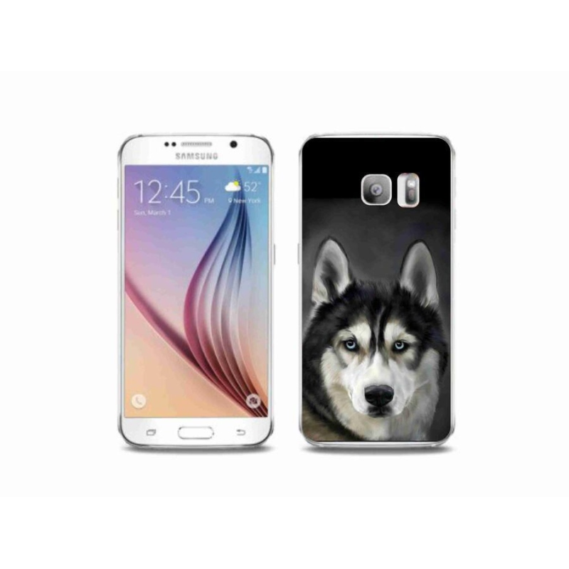 Gél tok mmCase Samsung Galaxy S6 Edge készülékhez - husky